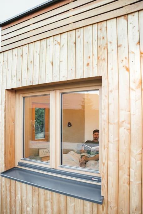 Wohnwagon Paul - Autarkie Erleben! - Tiny House Villa Oberschneiding Dış mekan fotoğraf